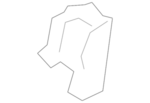 668521LA0A - Body: Air Inlet Cover for Nissan Image image