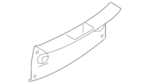 849923NF0A - Body: Rear Panel Trim for Nissan Image image