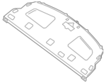 799109AN8D - Body: Pkg Tray Trim for Nissan Image image