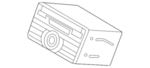 281859MC1A - Body: Radio for Nissan Image image