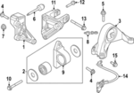 113205MP0A - Electric Propulsion System: Mount for Nissan Image image