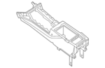 969119UH0A - Body: Console Base for Nissan Image image