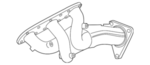 140C2JK24A - Exhaust: Exhaust Manifold for Nissan Image image