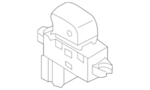254111VX0A - Body: Window Switch for Nissan Image image