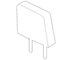 864309FV2A - Body: Headrest for Nissan Image image