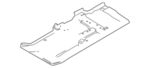 G43213ANMA - Body: Front Floor Pan for Nissan Image image