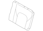 896705ZW2A - Body: Seat Back Cover for Nissan Image image