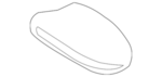963749N80A - Body: Mirror Cover for Nissan Image image