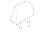 864001ED1D - Body: Headrest for Nissan Image image