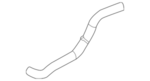 215034FU0A - Cooling System: Lower Hose for Nissan Image image