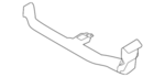 279316FK1A - Body: Rear Duct for Nissan Image image