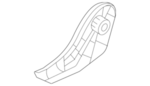 874186RE0A - Body: Recline Knob for Nissan Image image