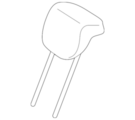 864801ZR5B - Body: Headrest for Nissan Image image