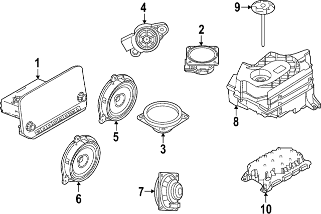 281706SF2A - : Speaker for Nissan Image