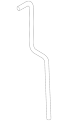 21742JK00A - Cooling System: Overflow Hose for Nissan Image image