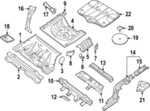 G45404RAMA - Body: Seat Crossmember for Nissan Image image