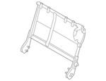 896511LK5A - Body: Seat Back Frame for Nissan Image image