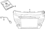 259159UF0D - : Display Unit for Nissan Image