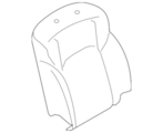876111LE4A - Body: Seat Back Pad for Nissan Image image