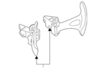 25549JF00A - Steering: Paddle Switch for Nissan Image image