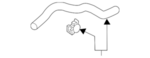 215343JV0A - Cooling System: Outlet Hose for Nissan Image image
