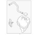 217109DJ0A - Cooling System: Reservoir for Nissan Image image