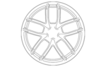 D0CMM3GY4B - : Wheel, Alloy for Nissan Image