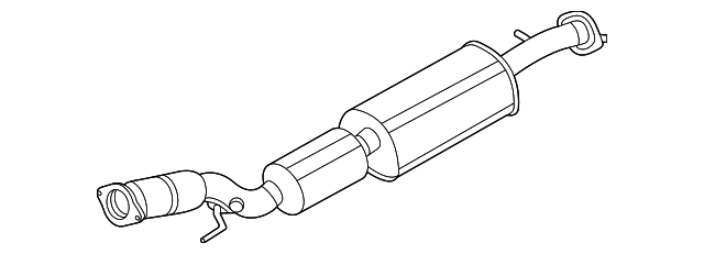 200A05BZ2A - : Converter &amp; Pipe for Nissan Image