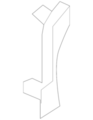 684101LA0A - Body: Finish Molding for Nissan Image image
