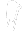 864005HK0A - Body: Headrest for Nissan Image image