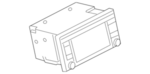 281855UD0A - Body: Radio for Nissan Image image