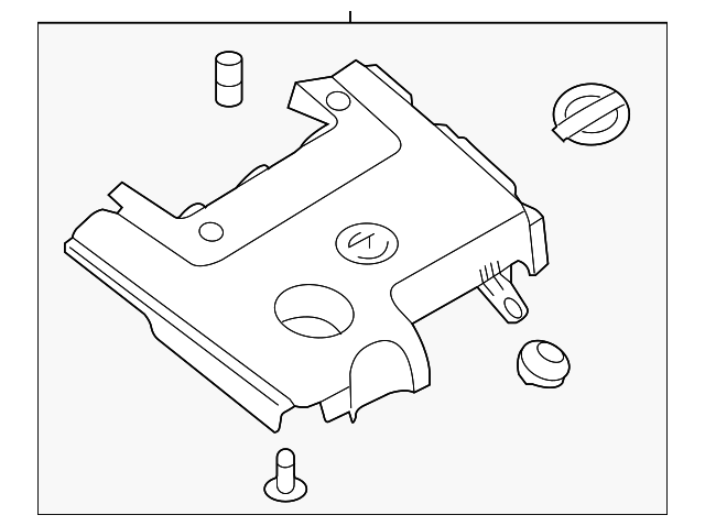 140411AA1B - : Engine Cover for Nissan Image