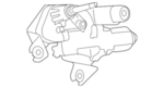 287103NF0A - Body: Wiper Motor for Nissan Image image