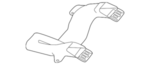 279543KA0B - Body: Floor Duct for Nissan Image image