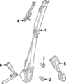 878245MP1A - Electrical: Height Adjuster for Nissan Image image