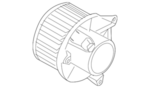 27375ZC30A - HVAC: Blower Motor for Nissan Image image