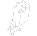 242366RA0A - Electrical: Junction Block Bracket for Nissan Image image