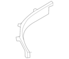684109UF0C - : Trim Molding for Nissan Image