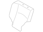886203VM0A - Body: Seat Back Cover for Nissan Image image