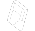 886201PC0A - Body: Seat Back Cover for Nissan Image image