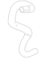 21306BV80D - Cooling System: Water Hose for Nissan Image image