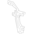 554B76GA0A - Body: Cross Bar Mount Bracket for Nissan Image image