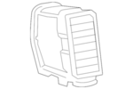 687501PA0A - Body: Air Vent Grille for Nissan Image image