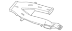 279523KA0A - Body: Instrument Panel Air Duct for Nissan Image image
