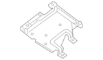 271753JA0A - : Blower Assembly Bracket for Nissan Image