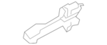 82611ZW40A - Body: Handle Base for Nissan Image image