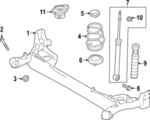 552405EE0A - Suspension: Bumper for Nissan Image image