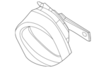 256106CA0A - : High Note Horn for Nissan Image