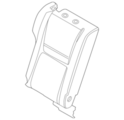 886156RE1A - Body: Seat Back Pad for Nissan Image image