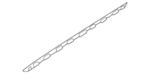808343WC0A - Body: Belt Weather-strip for Nissan Image image